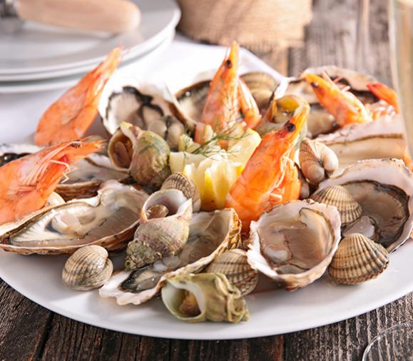 Plateaux de fruits de mer Plateaux de fruits de mer